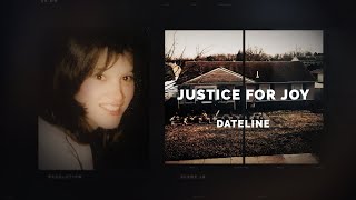 Dateline Episode Trailer Justice for Joy  Dateline NBC [upl. by Stier]