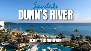 Sandals Dunns River Resort Full Tour [upl. by Hpesoy]