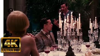 The Great Gatsby 2013  The dinner is served Scene 440  Momentos [upl. by Eecak]