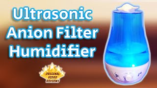 Ultrasonic Anion Filter Humidifier Review [upl. by Mcdonald]