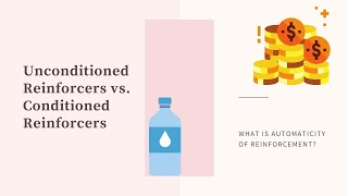 Unconditioned Reinforcers vs Conditioned Reinforcers [upl. by Lorie]