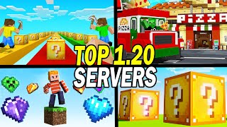 Top 10 BEST Minecraft Servers to Play 2024 121 [upl. by Uv827]