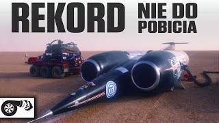 Thrust SSC  najszybszy pojazd w HISTORII LUDZKOŚCI Jak pokonano prędkość dźwięku na lądzie 💨 [upl. by Halfdan348]