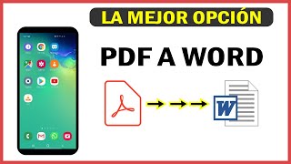 📕➡📘 Convertir archivos PDF a Microsoft Word  Cómo convertir PDF a Word sin programas  PDF a Word [upl. by Anatniuq]