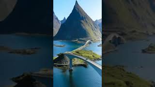 Beautiful Storseisundet Bridge In Norway shorts 09 [upl. by Greenwald]