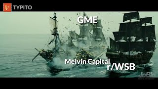 Gamestop WarShortsqueeze portrayed by Pirates of the Caribbean [upl. by Akirej690]