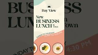 Business Lunch at Bay View  Your Social Eatery stregismarsaarabia bayview businesslunch lunch [upl. by Lammaj]