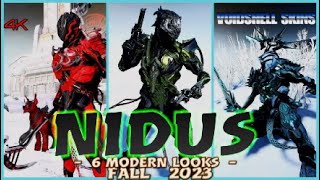 Nidus Fashion Frame Voidshell Warframe Fall 2023 ArtFashion Best [upl. by Droflim]