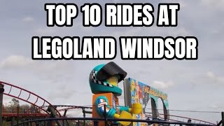 Top 10 BEST Rides at Legoland Windsor 2024 [upl. by Eanwahs949]