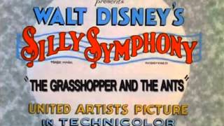 The Grasshopper and the Ants 1934  recreation titles [upl. by Narf]