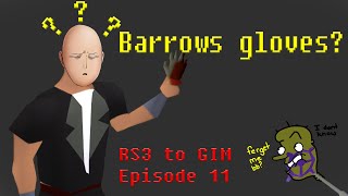 RS3 Iron goes OSRS GIM  11  Onwards to barrows gloves Right [upl. by Asiram]