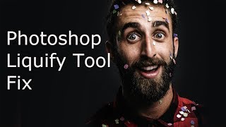 Stop Liquify Tool From Crashing In Photoshop Tutorial  Liquify Tool Fix  Secret Liquify Trick [upl. by Breen]