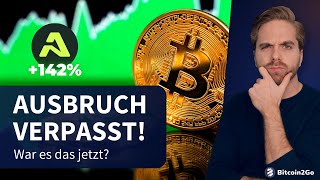 Bitcoin DAS braucht es jetzt  Altcoin Projekt vor Zusammenbruch [upl. by Acinoda]