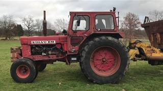 Traktor med dumpervagn BOLINDER MUNKTELL VOLVO [upl. by Hands931]