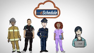 eSchedule Online Workforce Management for First Responders amp Nurses [upl. by Aisatsana]