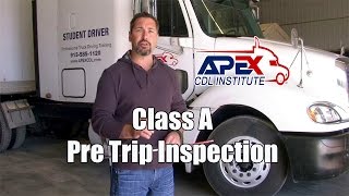 How to perform a Class A CDL PreTrip inspection Demonstrated by a state licensed CDL examiner [upl. by Htebezile]