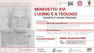 Benedetto XVI luomo il teologo Leredità di Joseph Ratzinger [upl. by Cranston]