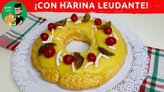 La Rosca de Reyes o Rosca de Pascua Más Fácil y Rápida con Harina Leudante Sin Levadura  MONO 1981 [upl. by Feilak878]