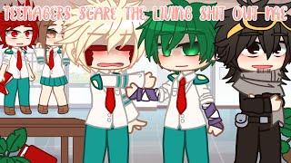 “Teenagers scare the living sht out of me”  meme  BkDk  Mha [upl. by Naro]