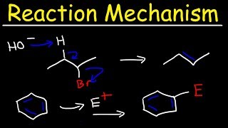 Organic Chemistry  Reaction Mechanisms  Addition Elimination Substitution amp Rearrangement [upl. by Mace]