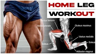 Home leg workouts with DUMBBELL ONLY [upl. by Julian]