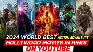 Top 10 New SciFi amp Adventure Hollywood Movies On Youtube In Hindi  2024 Hollywood Movies in Hindi [upl. by Gwendolyn]