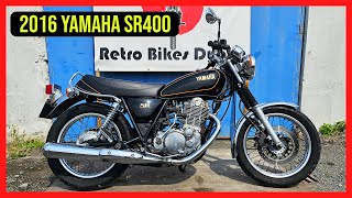 2016 Yamaha SR 400  A True Modern Classic [upl. by Nitsir]