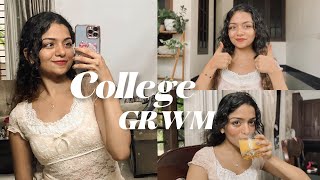 College Get ready with me🧸🩰  Hansika Krishna [upl. by Liba895]