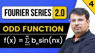 Fourier Series 20  Fourier Series for Odd Function by GP Sir [upl. by Neerac]