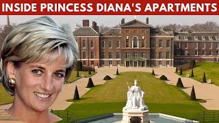 Princess Diana Apartments at Kensington Palace  INSIDE Princess Diana Home Tour  Interior Design [upl. by Icaj]