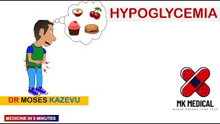 Hypoglycemia in 5 minutes [upl. by Flore460]