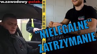 quotNielegalnequot zatrzymanie przez Policję i ZAWODOWY POLAK  Bagieta rozkłada interwencje 3 [upl. by Ennyleuqcaj791]