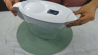 How to change cartridge in BRITA water filter jug  BRITA water filter jug 24L [upl. by Nnylyar]