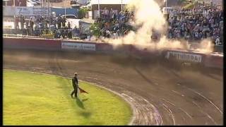 Piraterna vs Dackarna June 22 2010  Heat 4 Crash [upl. by Jamill]