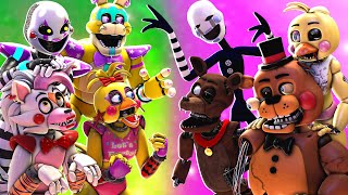 SFM FNaF Stylized Security Breach vs Hoaxes [upl. by Mosa]