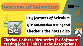 Key Features of Selenium  What are new features in Selenium 4  Selenium with Java Series [upl. by Yelehsa]