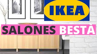 IKEA MUEBLES DE SALÓN BESTÀ almacenaje y ORGANIZACIÓN [upl. by Aninep886]