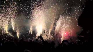 Fiesta Mayor de Gracia Correfocs 2013 Barcelona [upl. by Lotty]