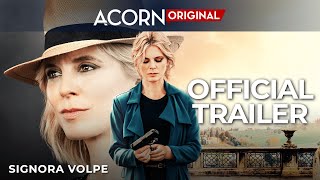 Acorn TV Original  Signora Volpe  Official Trailer [upl. by Savihc]