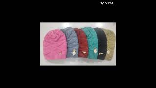 Winter Caps for girls and ladies manufacturer knitcap winterhat woollencap wintercap [upl. by Maison]