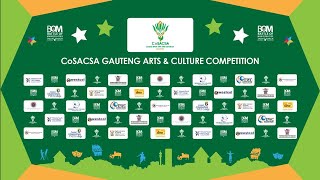 CoSACSA Gauteng Arts amp Culture Compitition 2024 [upl. by Nitsir]