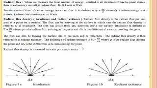 RADIOMETRY [upl. by Crowell]