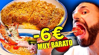 🍜 Comiendo MUCHA COMIDA BARATA en JAPÓN l Te digo DÓNDE COMER COMIDA JAPONESA Barata en Tokio [upl. by Karab722]