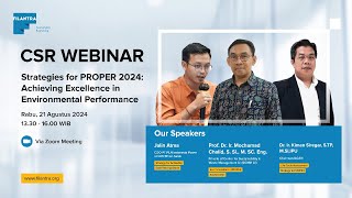 CSR WEBINAR quotStrategies for PROPER 2024quot [upl. by Eyram337]