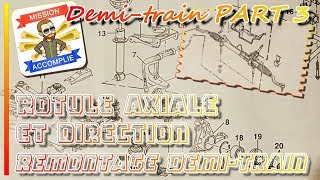 Changer rotule axiale et direction Remontage complet Peugeot 407Citroen C5Demitrain PART3 [upl. by Sorel]