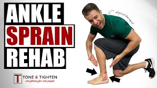 RECOVER FASTER How To Treat An Ankle Sprain At Home [upl. by Hamian175]