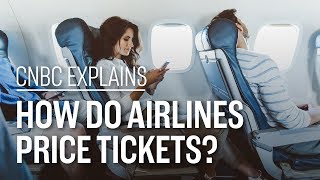 How do airlines price tickets  CNBC Explains [upl. by Derzon]