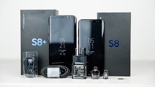 Samsung Galaxy S8 Unboxing and first look englishENG 4k [upl. by Iddo]