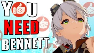 15 REASONS WHY YOU NEED BENNETT  BENNETT BEST SUPPORT WHY YOU NEED BENNETT GENSHIN IMPACT [upl. by Laural138]