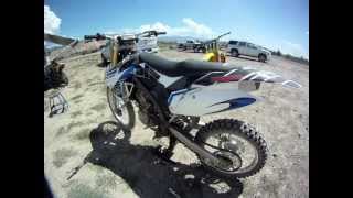 2014 PITSTER PRO LXR250F Riding new prototype Bust Big Broadcasting [upl. by Pulling]